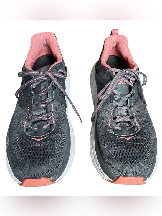Hoka One One Shoes - HOKA One One Gaviota 2 Women's Running Shoe in Dark Shadow / Lantana, Size 11